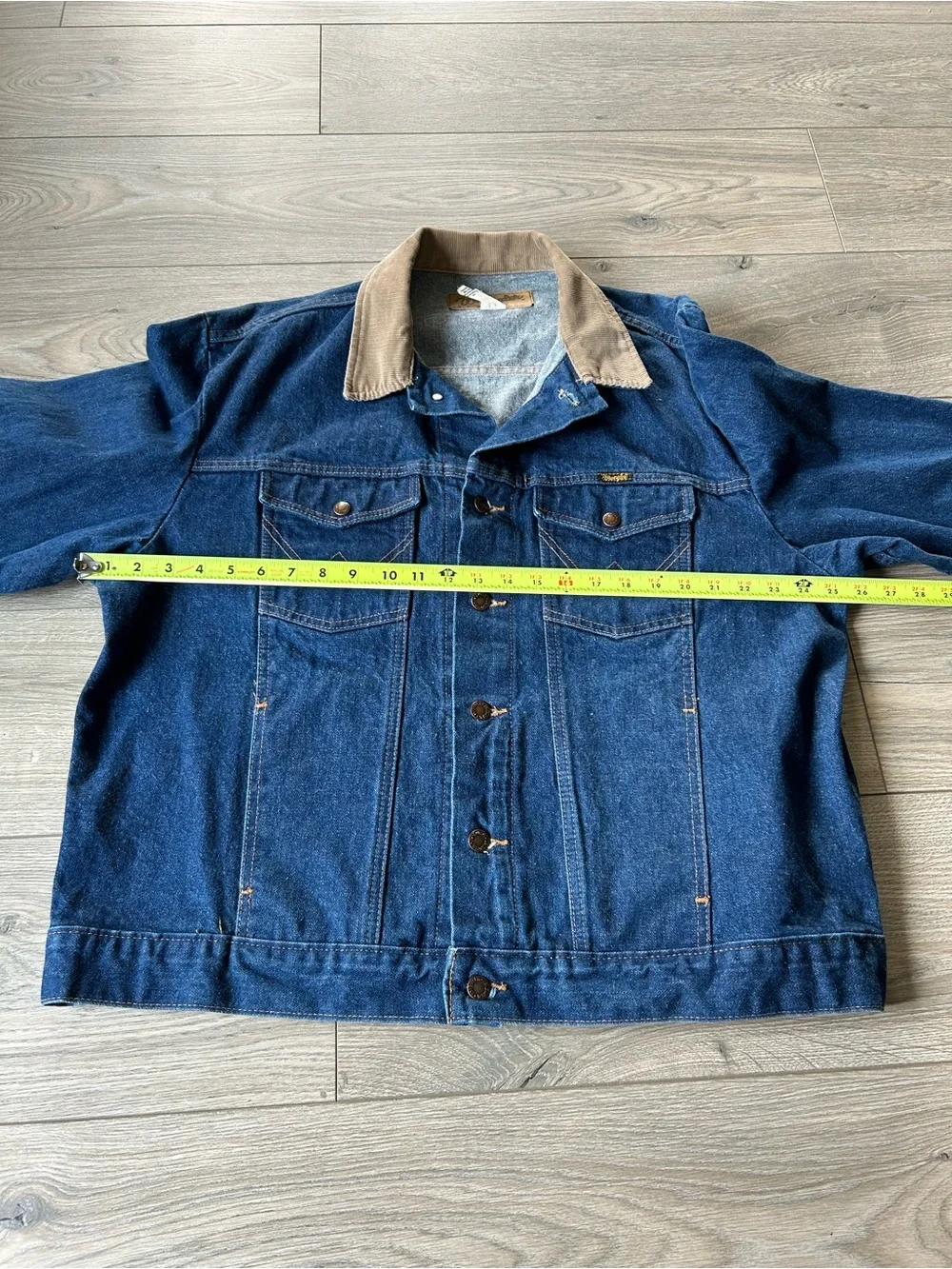 Wrangler denim trucker